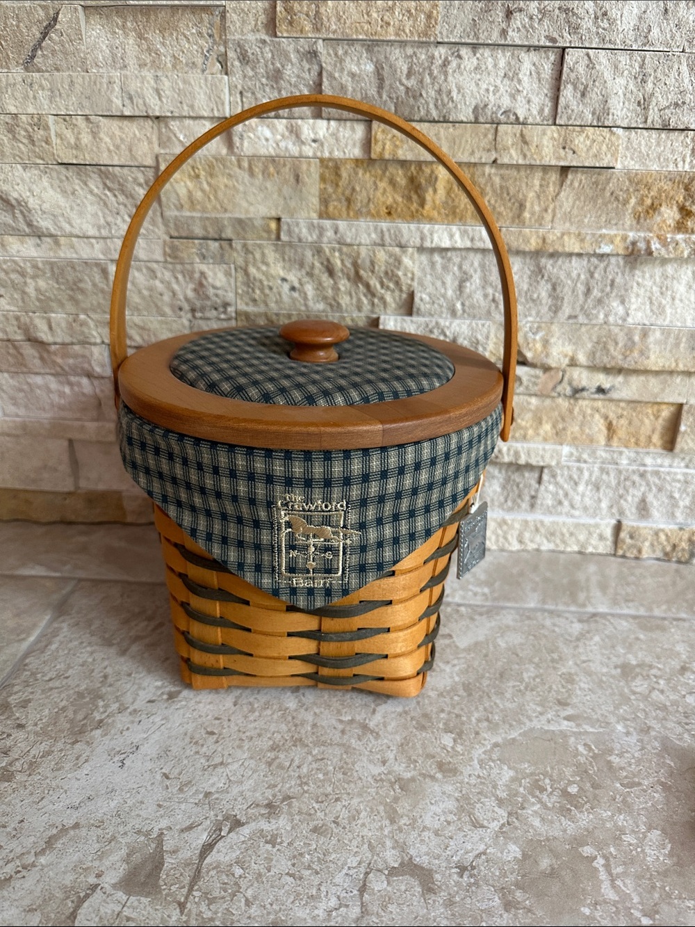 Longaberger 1998 Crawford Barn basket